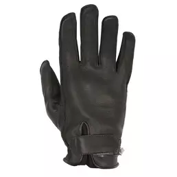 Helstons Hiro Soft Leather мотоперчатки Black Черный