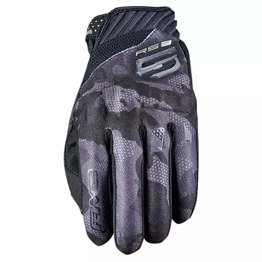 Five Rs3 Evo мотоперчатки Camo Black Черный (размер: s)
