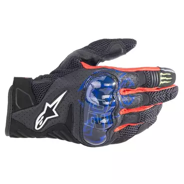 Alpinestars Fq20 Smx-1 Air V2 Monster мотоперчатки Blue Синий