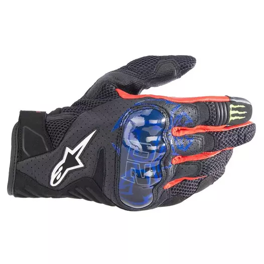 Alpinestars Fq20 Smx-1 Air V2 Monster мотоперчатки Blue Синий