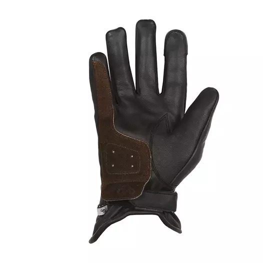 Helstons Benson Hiver мотоперчатки Black Brown Черный