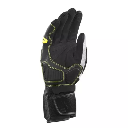 Clover Sr-4 мотоперчатки Black Grey Серый