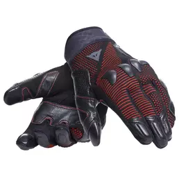 Dainese Unruly Ergo-tek мотоперчатки Black Red Красный