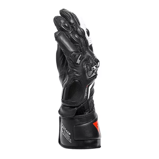 Dainese Carbon 4 Long Lady мотоперчатки Black White Черный