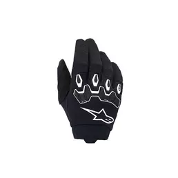 Alpinestars Youth Full Bore V2 мотоперчатки Black White Черный