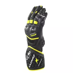 Clover Rs-9 Race Replica мотоперчатки Black Yellow Синий