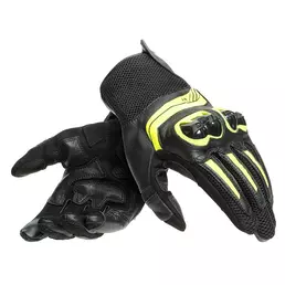 Dainese Mig 3 мотоперчатки Black Yellow Fluo Желтый