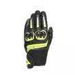Dainese Mig 3 мотоперчатки Black Yellow Fluo Желтый