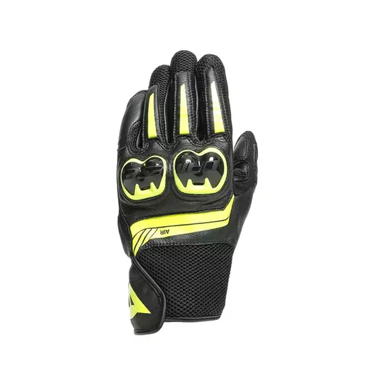 Dainese Mig 3 мотоперчатки Black Yellow Fluo Желтый