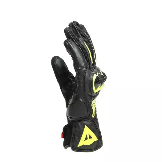 Dainese Mig 3 мотоперчатки Black Yellow Fluo Желтый