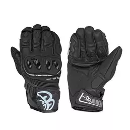 Berik Sprint 2.0 Leather мотоперчатки Black White Белый