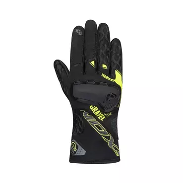 Ixon Gravel Air мотоперчатки Black Yellow Желтый