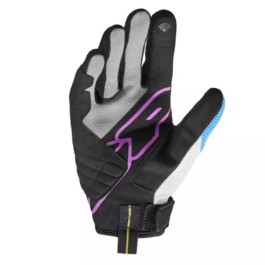 Spidi Flash-r Evo Lady мотоперчатки Pink Черный