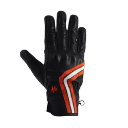 Helstons Line Ete Leather мотоперчатки Orange White Оранжевый (размер: 8)