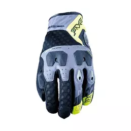Five Tfx3 Airflow мотоперчатки Grey Yellow Fluo Желтый