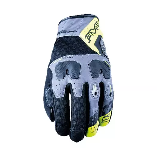 Five Tfx3 Airflow мотоперчатки Grey Yellow Fluo Желтый (размер: s)