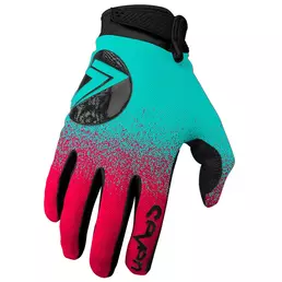 Seven Mx Annex 7 Dot мотоперчатки Fluo Red Blue Красный