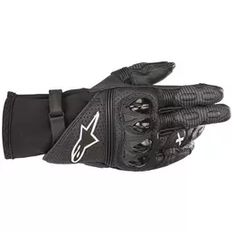 Alpinestars Gp X V2 Leather мотоперчатки Black Черный