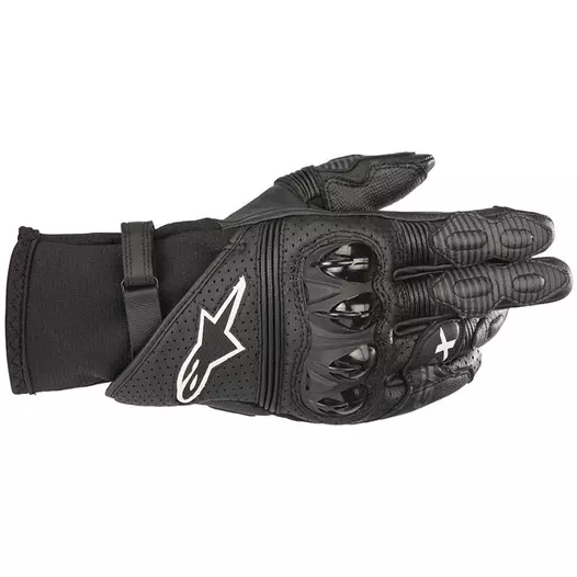 Alpinestars Gp X V2 Leather мотоперчатки Black Черный (размер: 2xl)