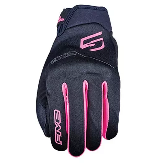 Five Globe Evo Woman мотоперчатки Black Fluo Pink Розовый (размер: s)