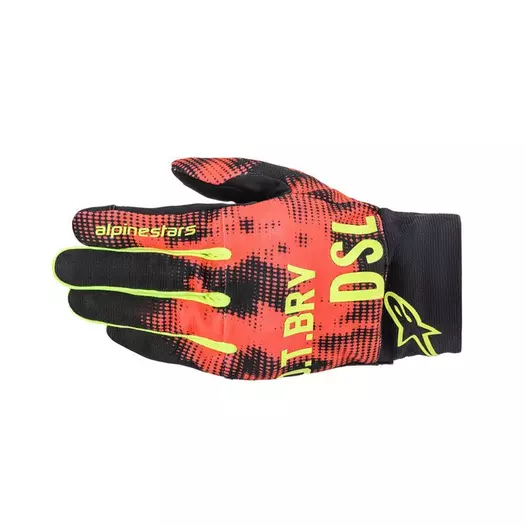 Alpinestars As-dsl Shotaro мотоперчатки Turquoise Red Синий (размер: 2xl)