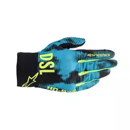 Alpinestars As-dsl Shotaro мотоперчатки Turquoise Red Синий
