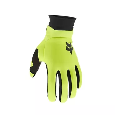 Fox Defend Thermo мотоперчатки Yellow