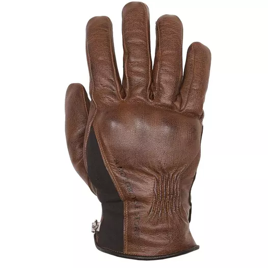 Helstons Pure Hiver Leather мотоперчатки Camel Black Черный (размер: 12)