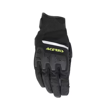 Acerbis Ce X-street Wp мотоперчатки Black Yellow Желтый