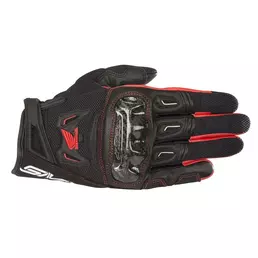 Alpinestars Smx-2 Air Carbon V2 Honda мотоперчатки Black Red Черный (размер: l)