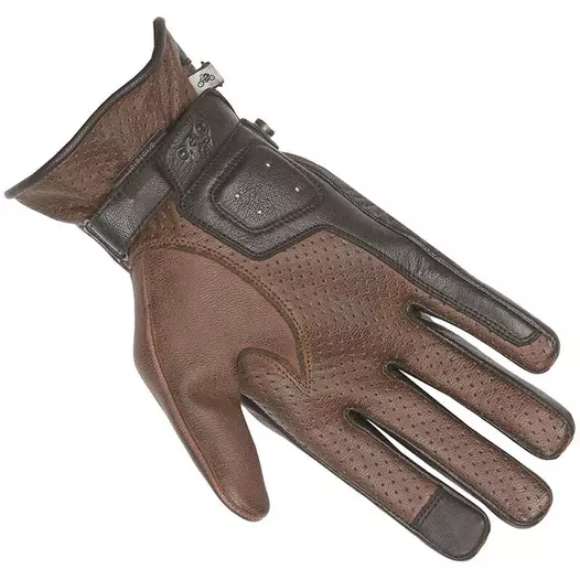 Helstons Eagle мотоперчатки Camel Black Коричневый