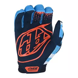 Troy Lee Designs Air Formula Camo мотоперчатки Orange Blue Оранжевый