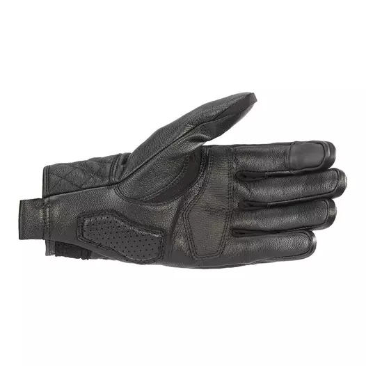 Alpinestars Brass Leather мотоперчатки Black Черный
