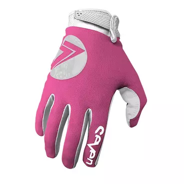 Seven Annex 7 Dot мотоперчатки Pink Розовый