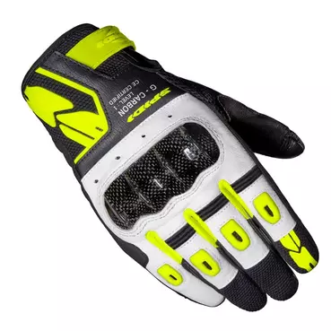 Spidi G-carbon мотоперчатки Yellow Желтый