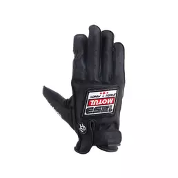 Helstons Motul 1853 Leather мотоперчатки Black Черный