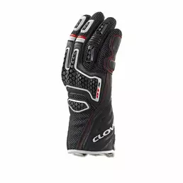 Clover Gts-3 мотоперчатки Black White Белый