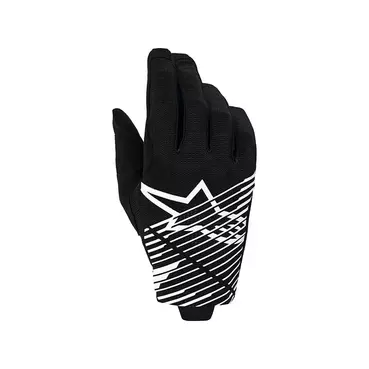 Alpinestars Radar Pro мотоперчатки Black White Черный