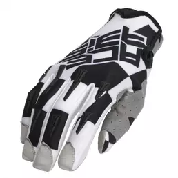 Acerbis Mx Xp мотоперчатки Black White Черный