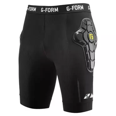 G-FORM EX1 schutzshorts Black / Black-Yellow