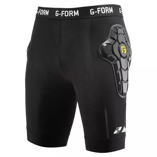 G-FORM EX1 schutzshorts Black / Black-Yellow (размер: s)