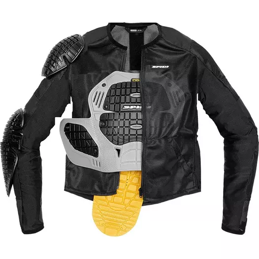 Spidi Base-1 Armor Protective мотокуртка Black Черный (размер: s)