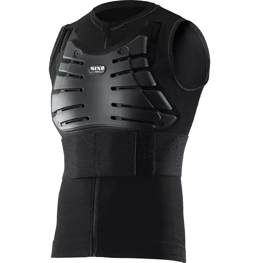 Six2 Kit Pro Sm9 Sleeveless Protection Shirt Black Черный (размер: m)