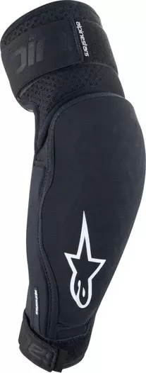 ALPINESTARS BICYCLE A-Impact Plasma Elite ellbogenschoner Черный