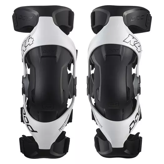 Pod Mx K4 V2 Knee Protectors White Black Белый