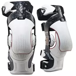 Podmx K8 3.0 Carbon Knee Guards Black White Белый (размер: s)