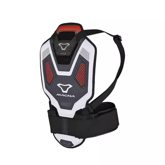 Macna Vault Back Protector White Red Белый (размер: s)