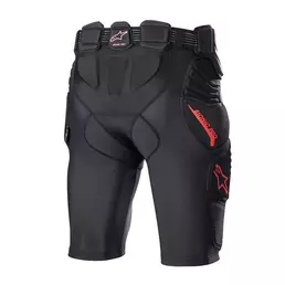 Alpinestars Bionic Pro Protection Short Black Red Черный