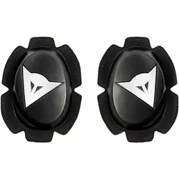Dainese Pista Knee Slider Black White Черный