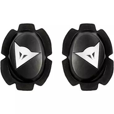 Dainese Pista Knee Slider Black White Черный